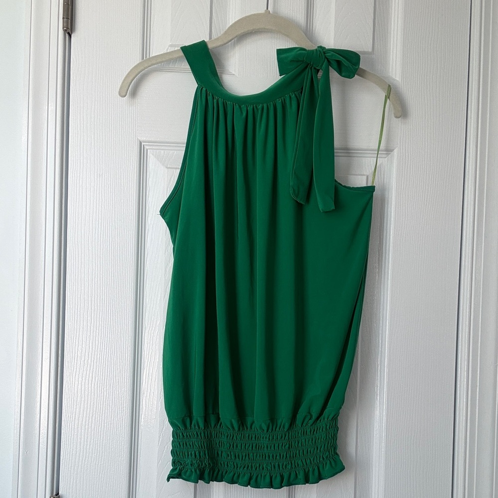 Women’s Halter Tank Top with Ruching Neckline - Size: 12 - Picture 12 of 16